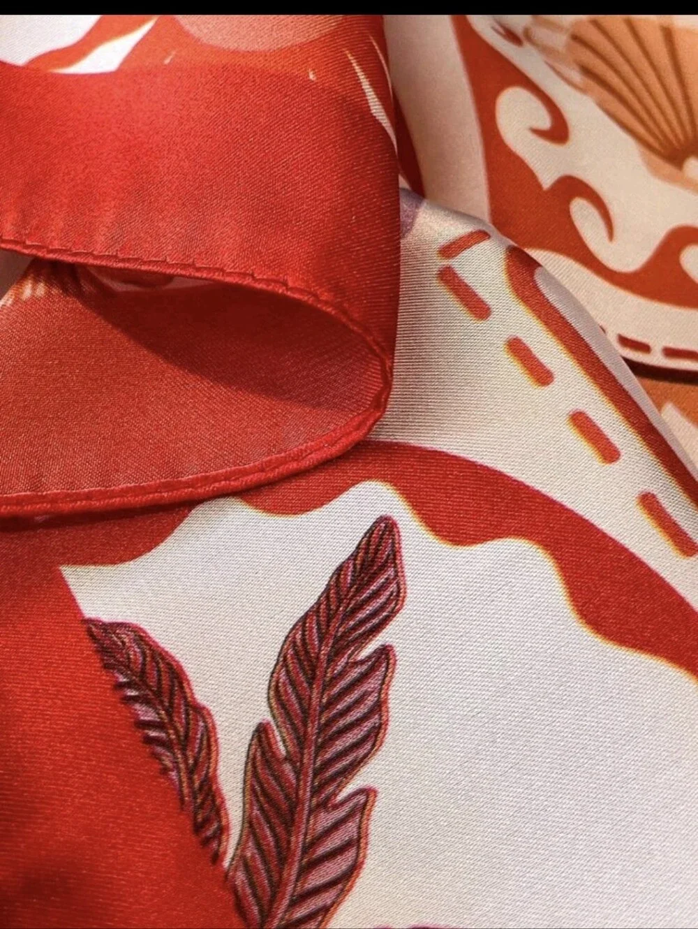 Tropical Beach Theme Scarf NEW